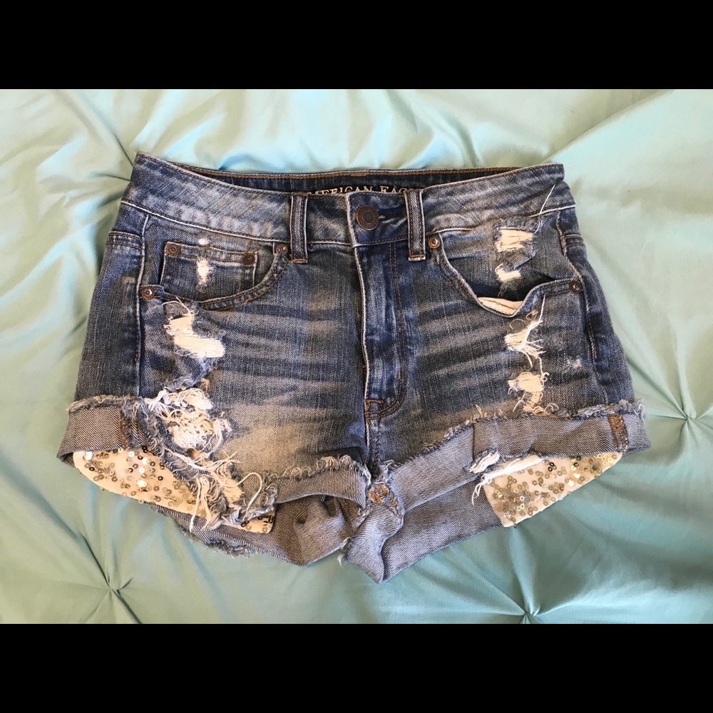 American Eagle hi-Rise Shorts